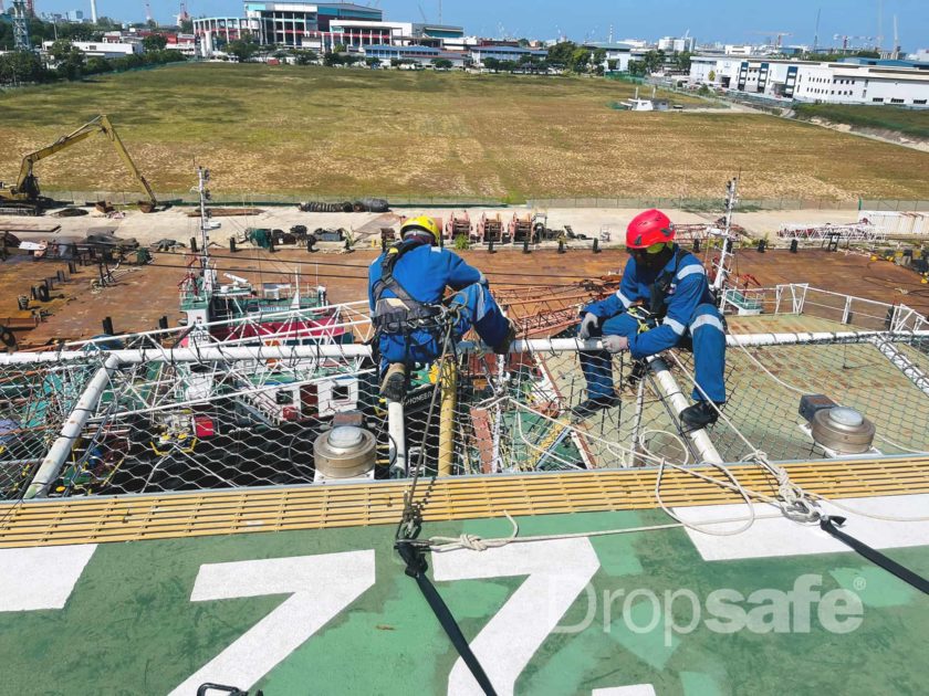 Dropsafe Helideck Perimeter Safety Net: Offshore Case Study Dropsafe Helideck Perimeter Safety Net: Offshore Case Study