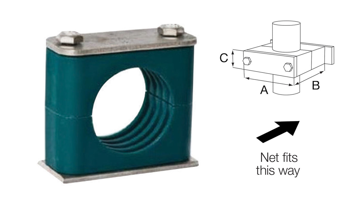 Net for Pipe Clamp, SWL 8 kg / 17.6 lbs