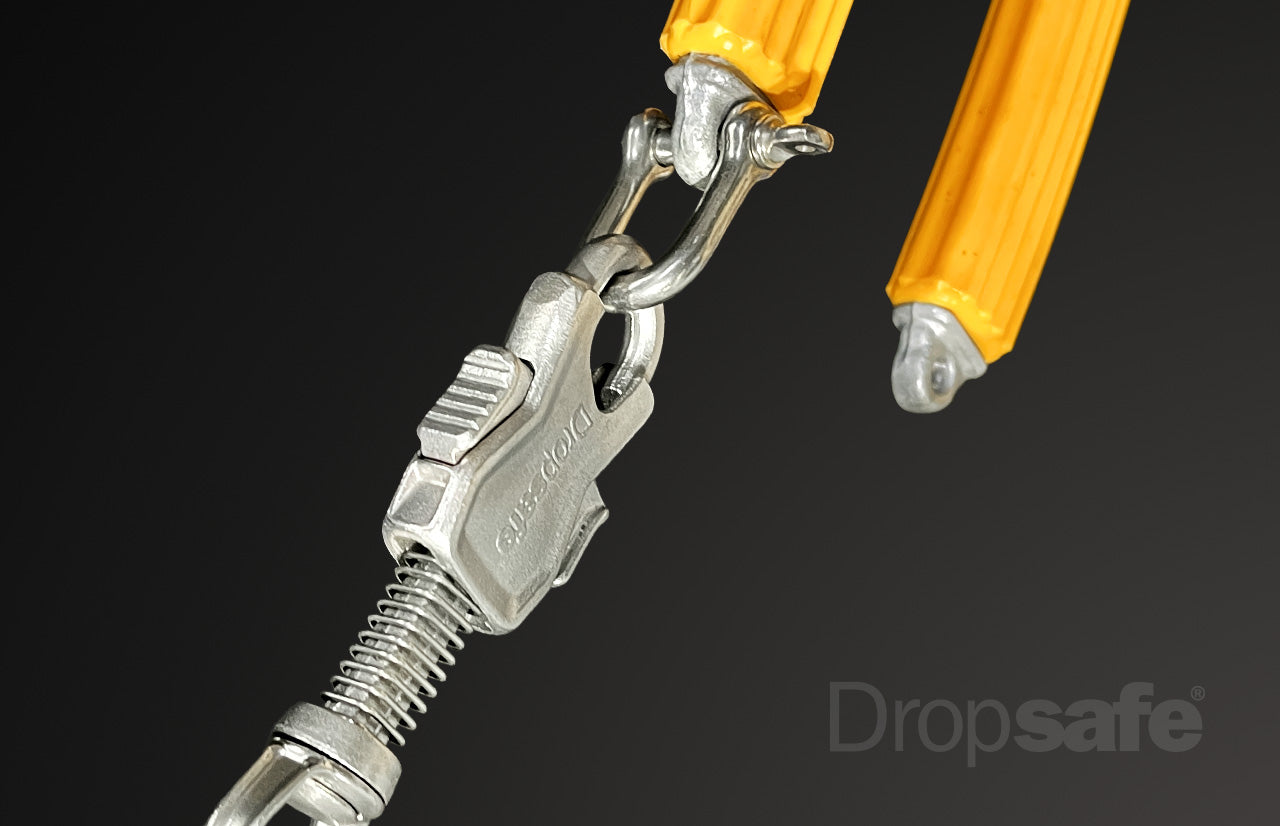 Tether Dropsafe, Trisafe + Loop, talabarte de fio SUS316