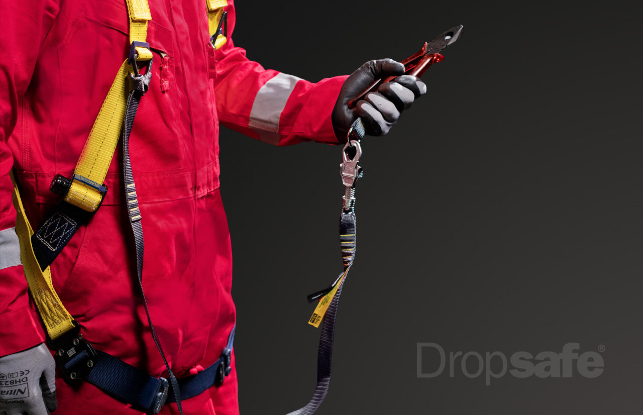 Dropsafe Tether, Trisafe + Webbing Loop, Cordão de Webbing