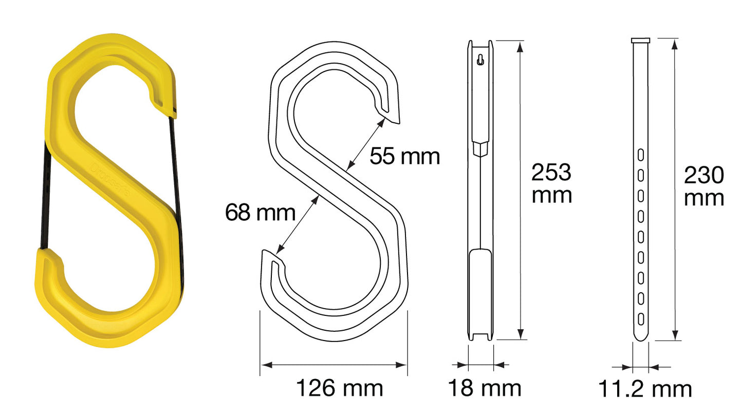 Cable Hook Small Set, Pack of 20
